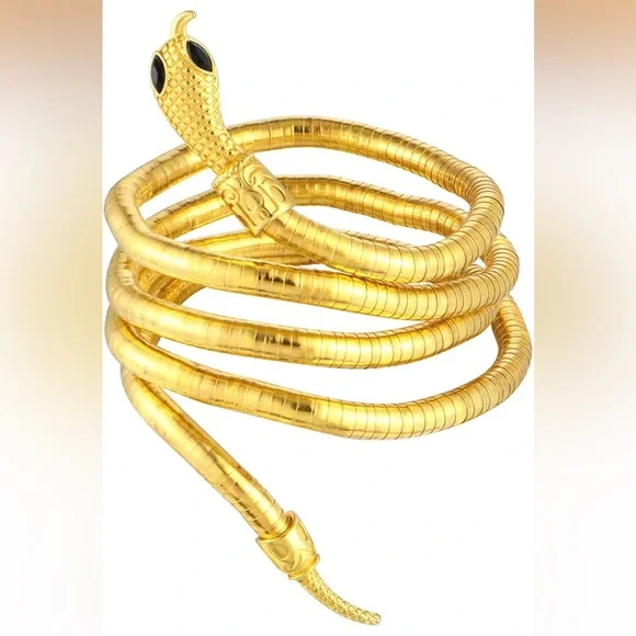 Gold Snake Bracelet/Necklace - Picture 4 of 4